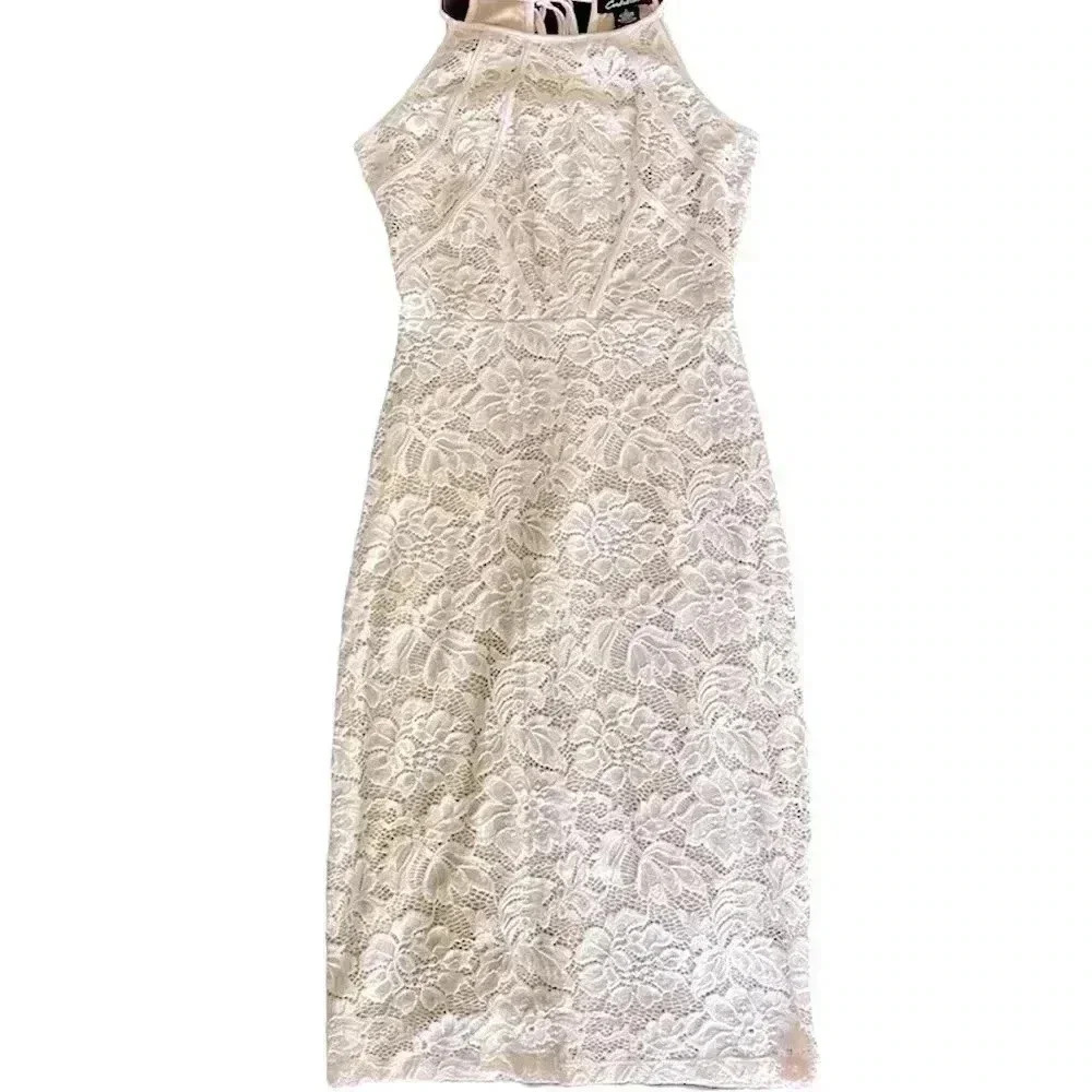 Candalite Midi Lace Dress size Large